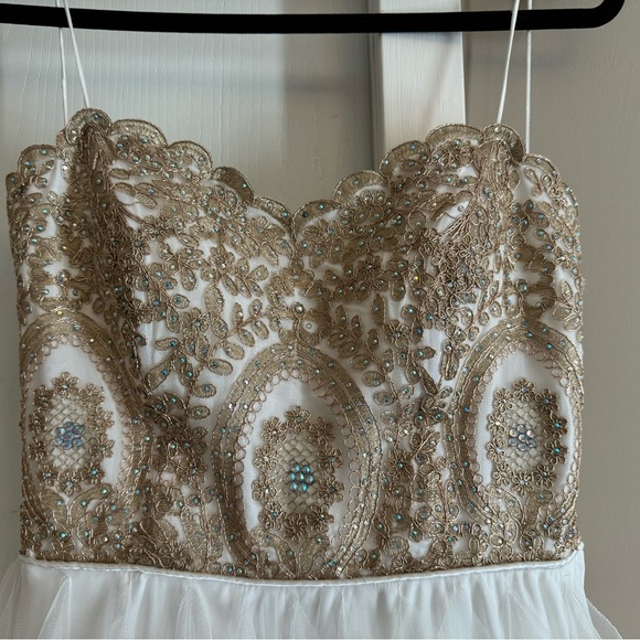 Say Yes to the Dress strapless formal dress size 11 - Picture 2 of 5